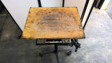Syntron J50-B Jogger Shaker Table 115V 60Hz 4.0Amps Mounted on cart