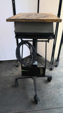 Syntron J50-B Jogger Shaker Table 115V 60Hz 4.0Amps Mounted on cart