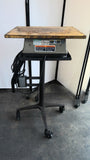 Syntron J50-B Jogger Shaker Table 115V 60Hz 4.0Amps Mounted on cart