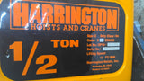 Harrington IC-BN 1/2 Ton Single Phase Chain Hoist 115/230V .45Kw