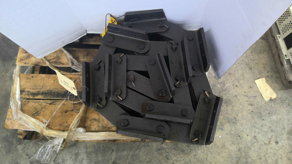Renold 6956 TS956 Chain with AK 24 Attachment with 17-4 Pins and Barrels 10 FT
