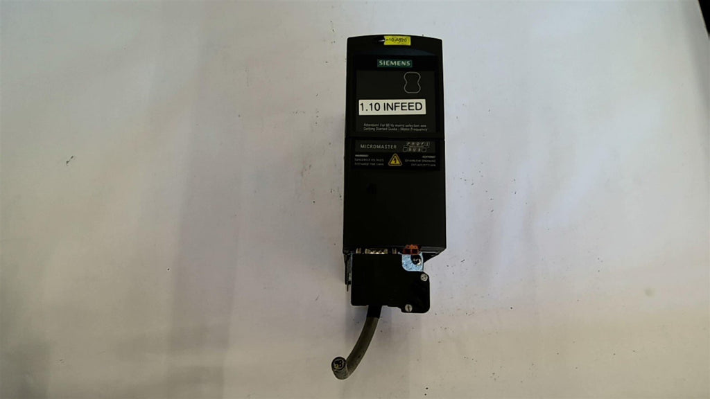 Siemens Micromaster 420 6SE6420-2UD17-5AA1 Drive