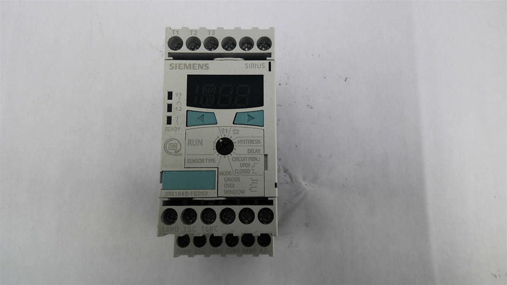Siemens 3RS1040-1GD50 Temperature Monitering Relay