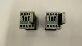 Siemens 3RT1016-1BB42 Contactor With 3RT1916 Surge Suppressor Lot of 2