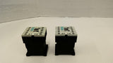 Siemens 3RT1016-1BB42 Contactor 460 Volt 5 HP Lot of 2