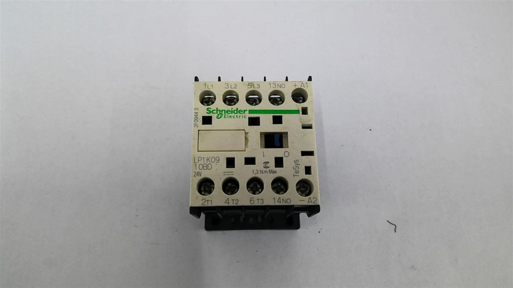 Schneider LP1K0910BD Contactor 480 v 5 Hp 24V Coil