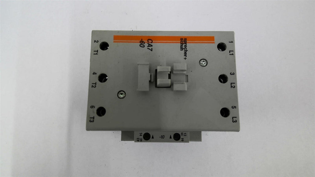 Sprecher+Schuh CA7-60-00 Contactor 460 Volts 40 HP 120 V Coil