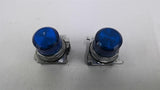 Cutler-Hammer 10250T Blue Light Lot Of 2