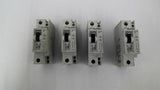 Siemens 5SX2 C4 Single Pole Circuit Breaker Lot Of 4