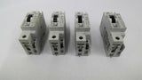 Siemens 5SX2 C4 Single Pole Circuit Breaker Lot Of 4