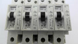 Siemens 5SX2 C4 Single Pole Circuit Breaker Lot Of 4