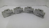 Siemens 5SX2 C4 Single Pole Circuit Breaker Lot Of 4