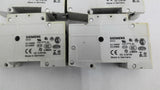 Siemens 5SX2 C4 Single Pole Circuit Breaker Lot Of 4