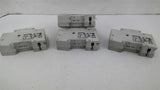 Siemens 5SX2 C4 Single Pole Circuit Breaker Lot Of 4