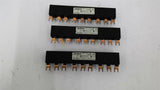 Siemens 3RV1915-1BB Busbar Lot of 3