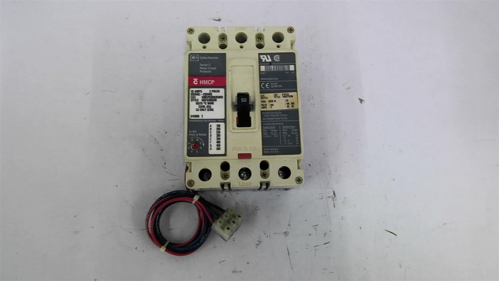 Cutler-Hammer HMCP050K2CA02 Circuit Breaker 50Amp 3P