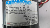Marathon X011 1/3Hp AC Motor 1625Rpm Single Phase 48Y 208-230V Open 60Hz