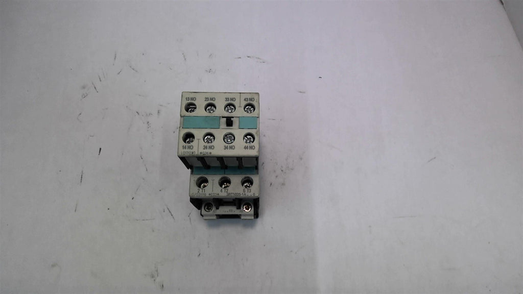 Siemens 3RT1025-1A Contactor 460 Volt at 10 hp 35 Amp 120 V Coil