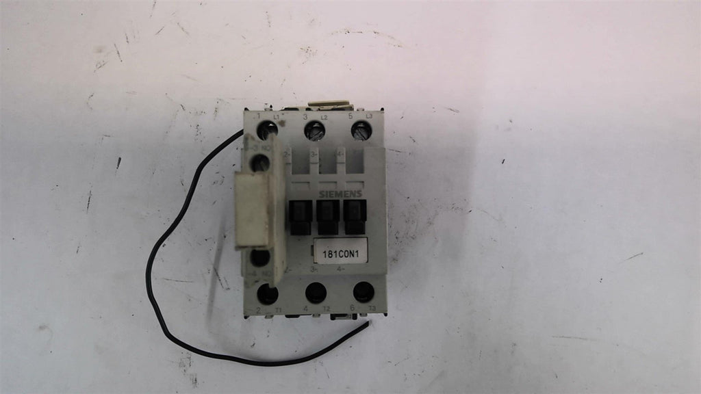Siemens 3TF3400-0A Contactor 460 Volt 25 HP with 3TX4010-2A Relay