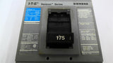 Siemens FXD63B175 Circuit Breaker 175 Amp 600 Volts 3 Pole
