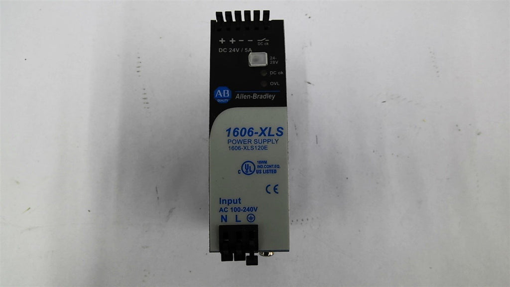 Allen-Bradley 1606-XLS120E Power Supply 24-28 VDC 120 WAtt