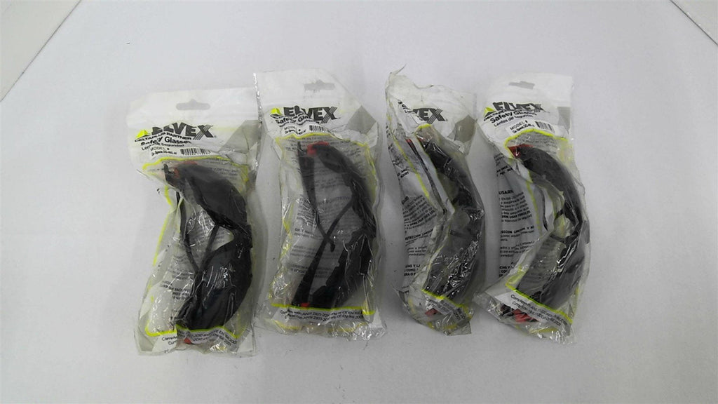Elvex Go-Specs GG-40G-AF Safety Glasses Lot Of 4