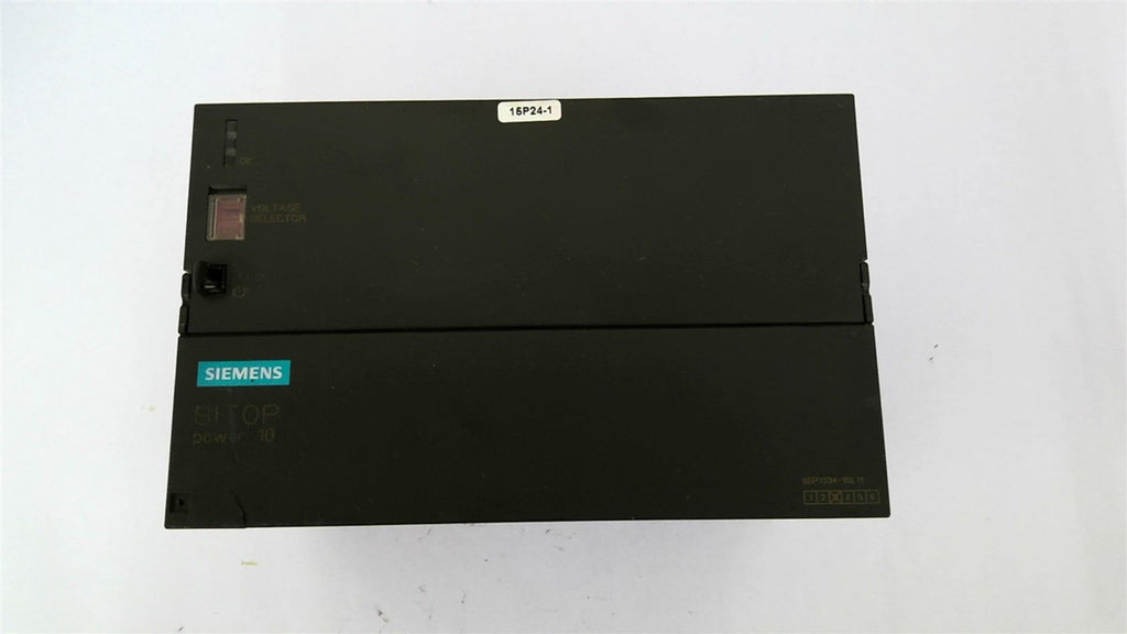 Siemens 6EP1 334-1SL11 SITOP Power 10 Power Supply 24 Vdc
