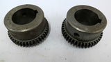 BoWex M-38 Gear Coupling 1 3/8" Bore Lot Of 2