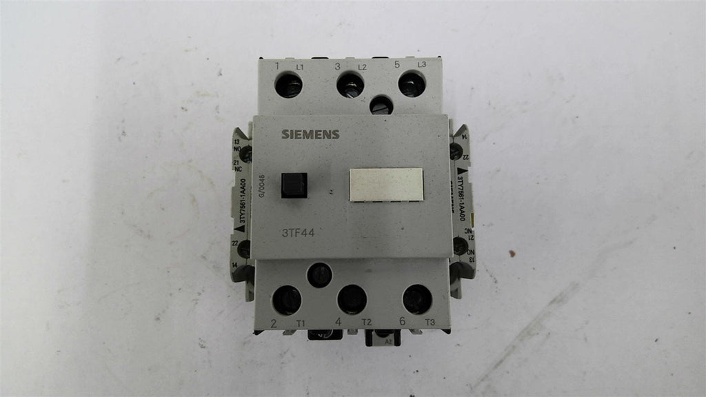 Siemens 3TF4422-0A Contactor 460 Volt 25 Hp 110 V Coil