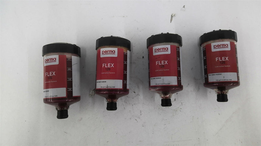 Perma Flex 125 Lubrication System Lot Of 4