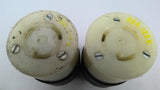 Hubbell 231A Female Twist-Lock Plug 20A 125V Lot Of 2