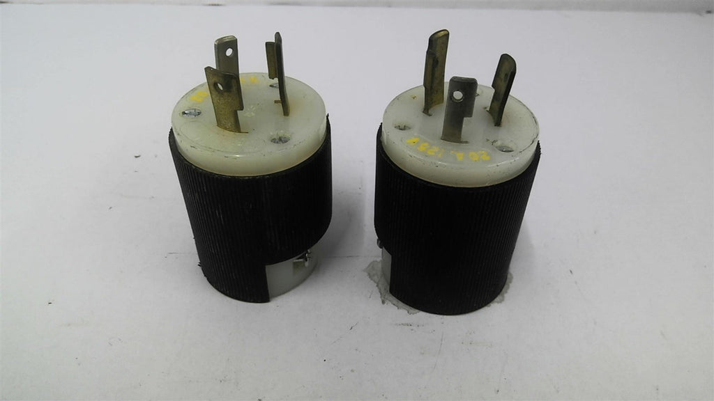 Hubbell 231A Male Twist-Lock Plug 20A 125V Lot Of 2
