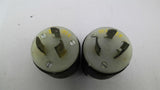 Hubbell 231A Male Twist-Lock Plug 20A 125V Lot Of 2