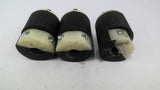 Hubbell 231A Male Twist-Lock Plug 20A 125V Lot Of 3