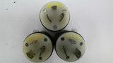 Hubbell 231A Male Twist-Lock Plug 20A 125V Lot Of 3