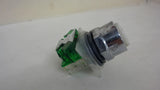 Square D 9001Ka2 2-Position Contact Selector Switch Without Knob, Series K
