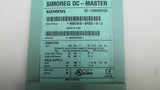 Siemens 6RA7018-6FD22-0-Z DC-Converter 30 Amp 550 Volts