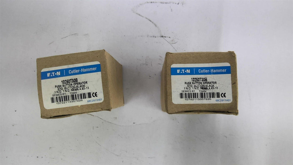 Cutler-Hammer 10250T30B Pushbutton Lot of 2