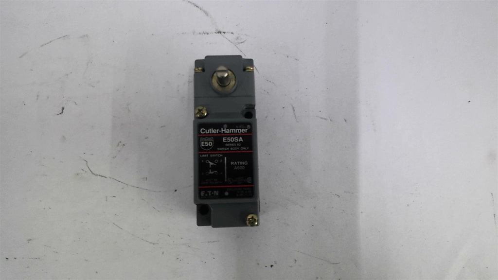 Cutler-Hammer E50SA Limit Switch 600 Volts