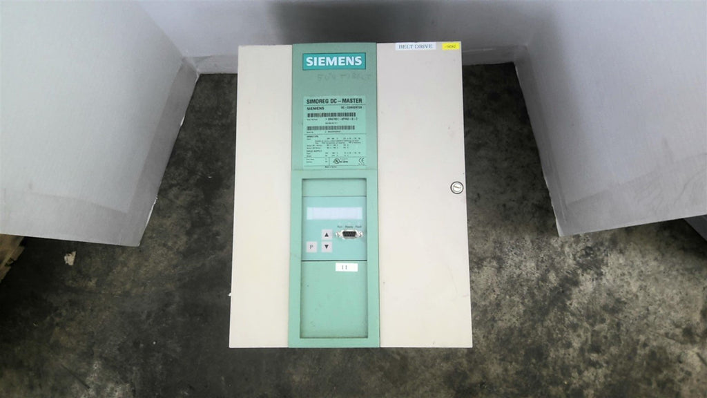 Siemens 6RA7031-6FV62-0-Z DC Converter 500 V 100 Amp