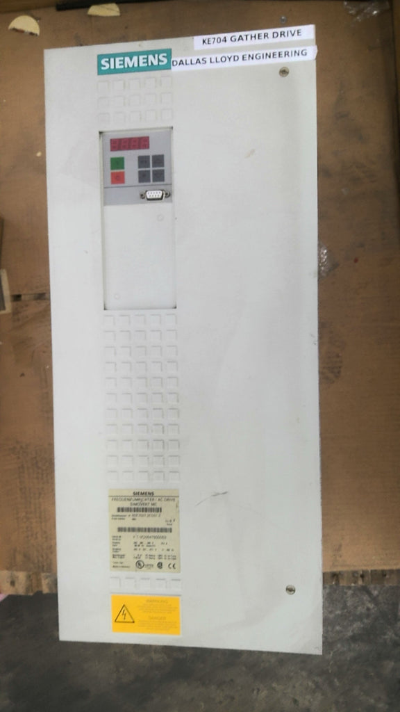 Siemens 6SE7027-2ED51-Z AC Drive 480 Volts 79.2 Amp