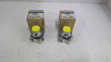 Cutler-Hammer 10250T30Y Yellow Pushbutton Lot of 2