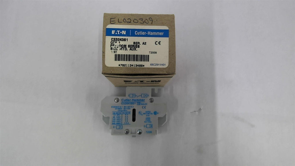 Cutler Hammer C320KGS1 Freedom Series Auxiliary Contact