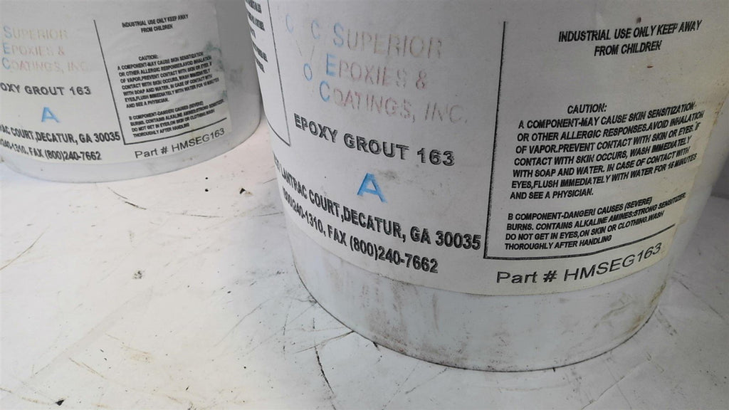 Superior Epoxies & Coatings HMSEG163 Epoxy Grout 163