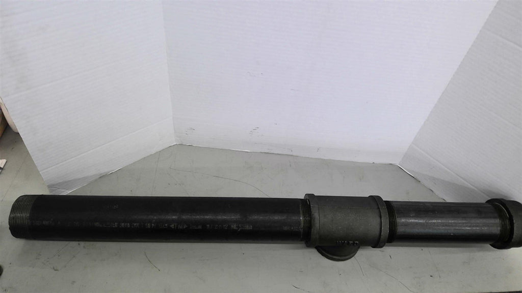 Ward 41 1/2" Long Gas Pipe with 3" Cap Schedule 40 3"
