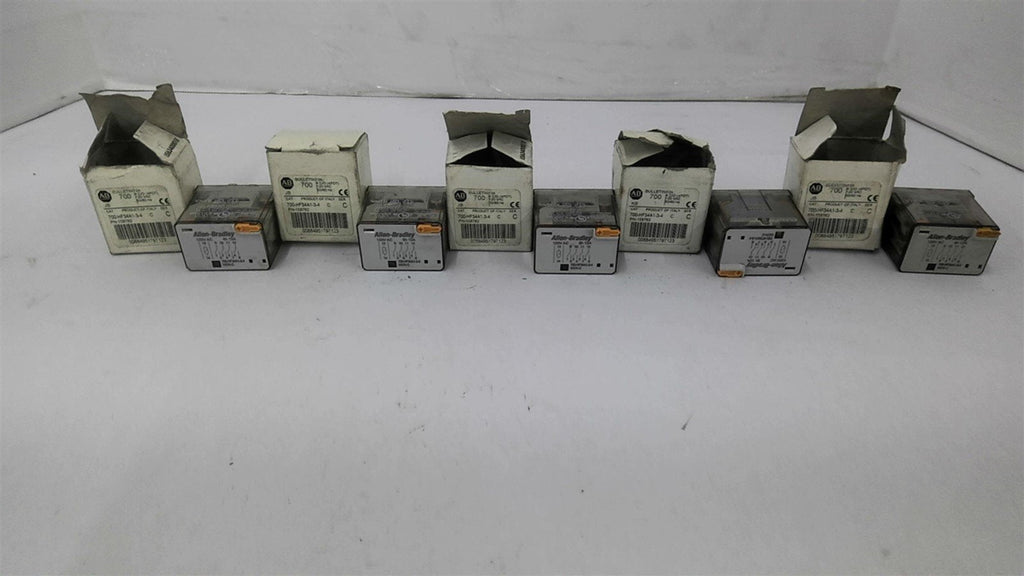 Allen-Bradley 700-HF34A1-3-4 Relay 120 Vac 12 Amp Lot Of 5
