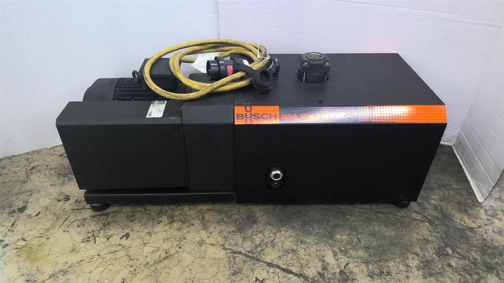 Busch Mink MM 1142 BV Vacuum Pump 4.8 kW 0.06 Bar 230/460 V 3600 RPM 3 Phase