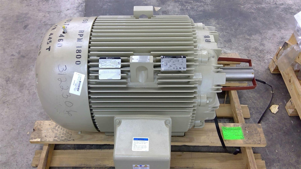 GE 5KS445XAA2054C 150hp AC Motor 1800 rpm 4p 3ph 445T 460v TEFC 60hz