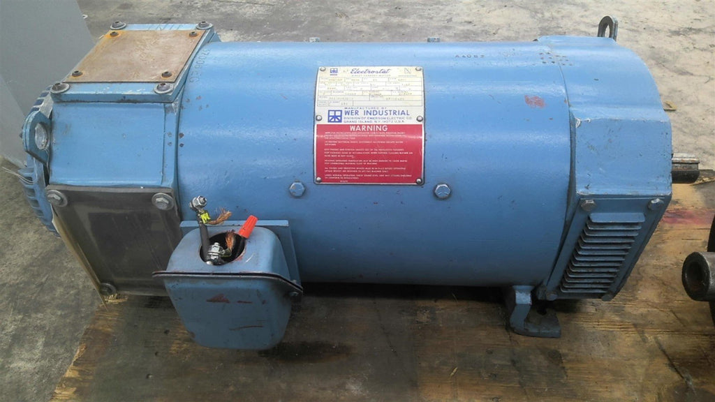 Electrostat 2510B452C02 25Hp DC 1750 RPM 2510AT 500 A Volts 300 FLD Volts ODBV