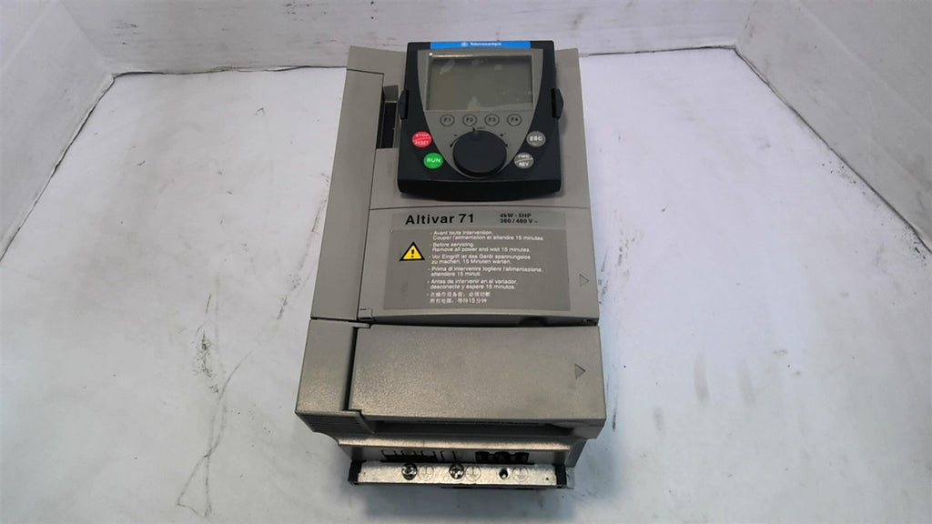 Telemecanique ATV71HU40N4 Altivar 71 Speed Drive 5 Hp 460 Volts
